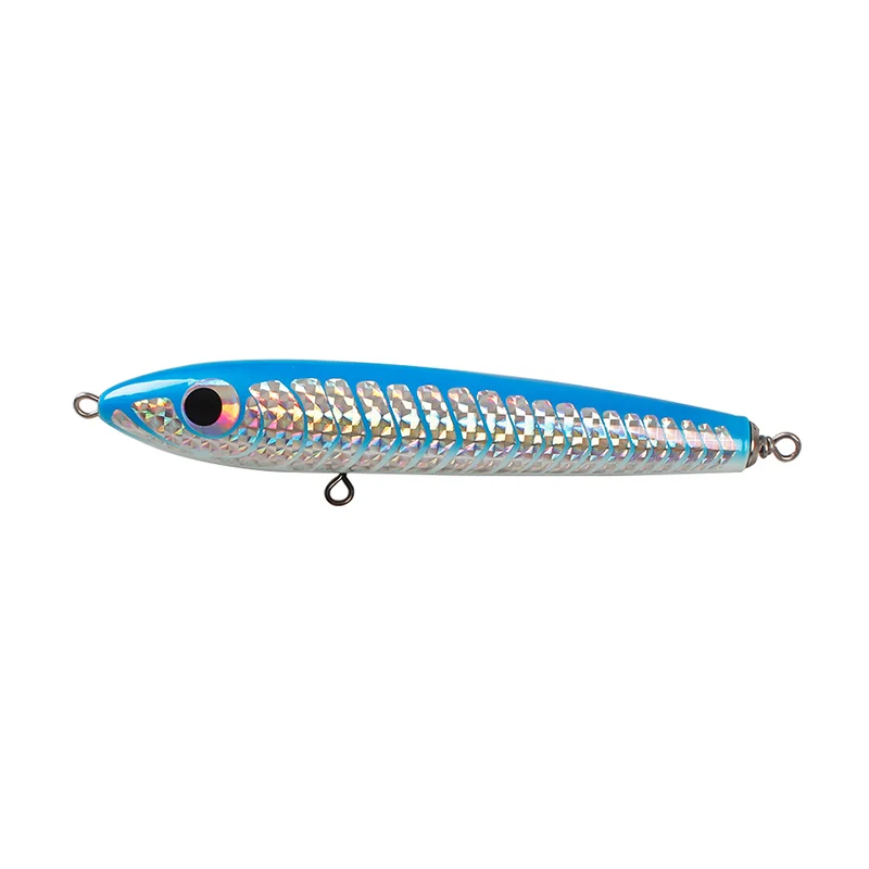 8,6" /100g MADDIVER Topwater деревянный стикбейт GT поверхности троллинг приманки море карандаш лодка рыбалка Искусственные приманки открытым океан Лесоматериалы - Цвет: Blue Color