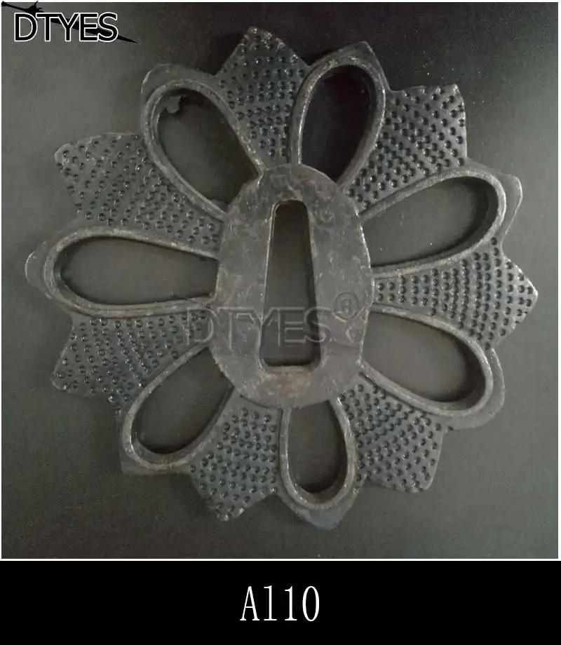 Сплав японские аксессуары для мечей Tsuba Красивая защита для катаны вакизаши Танто 3,2 см ширина(около хабаки) лезвие Al01-Al32 - Цвет: Al10