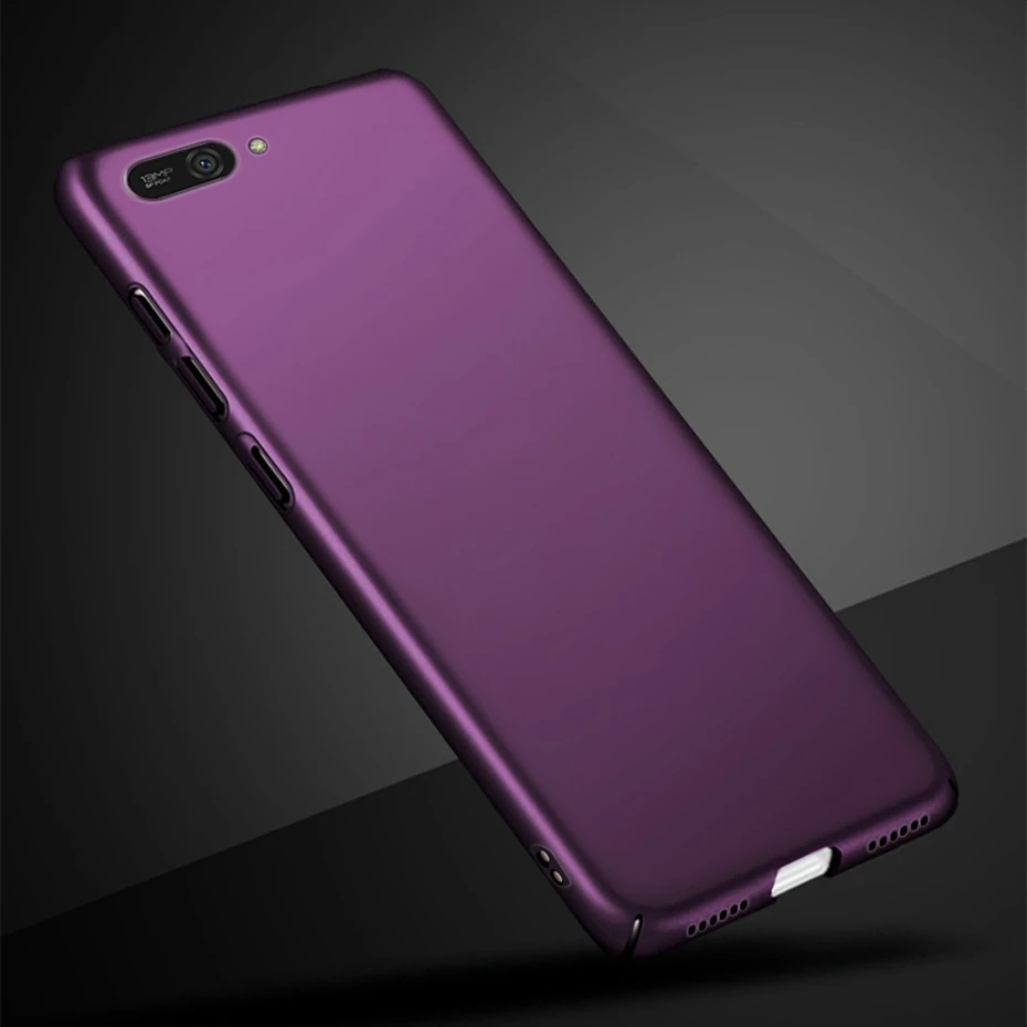 Чехол для Huawei Honor 7A 5 45 дюйма Матовый Жесткий чехол на заднюю панель телефона