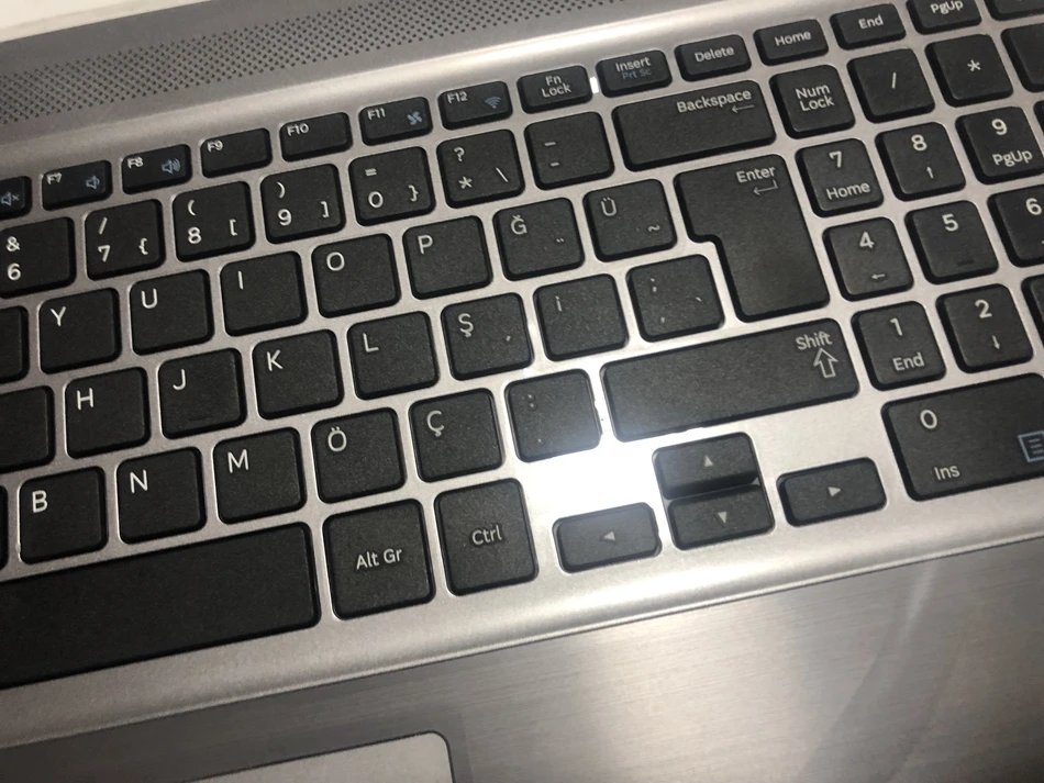 Турецкая латинская верхняя крышка для телефона Samsung NP370R5E NP450R5E NP470R5E NP510R5E с