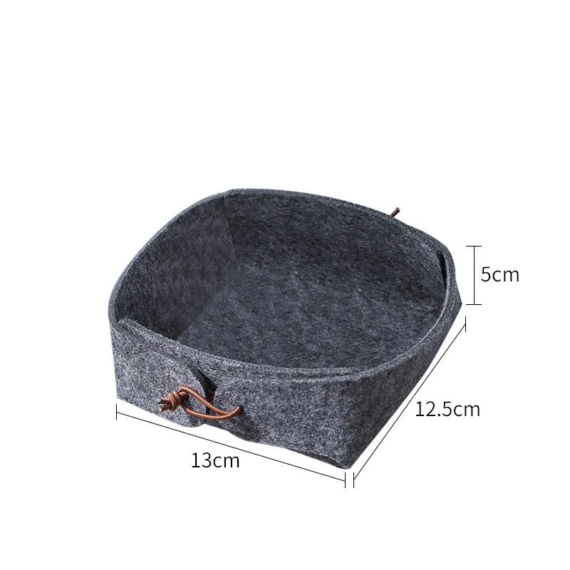 SUNEE маленькая войлочная коробка для хранения настольный органайзер офиса