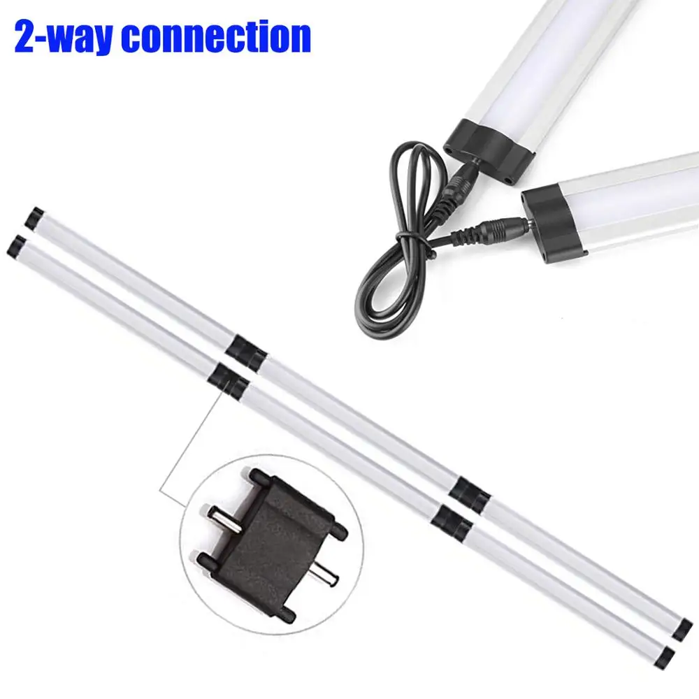 LED tube Light Strip smd 2835 15W 12V Fast Seamless Connecting led bar light for lamp include kit(power supply) | Освещение