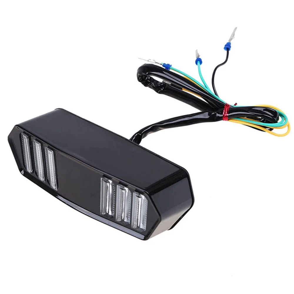 1 шт. мотоциклетные светодиодный фонарь остановка хода предупреждение о тормозе