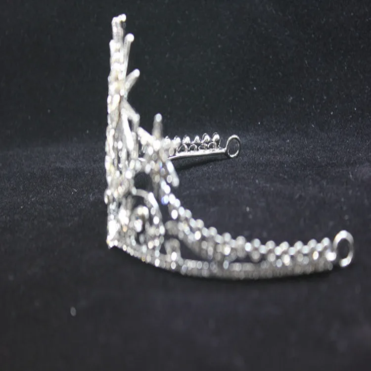 Свадебные аксессуары Стразы в стиле барокко Звезда Луна Корона свадебное платье