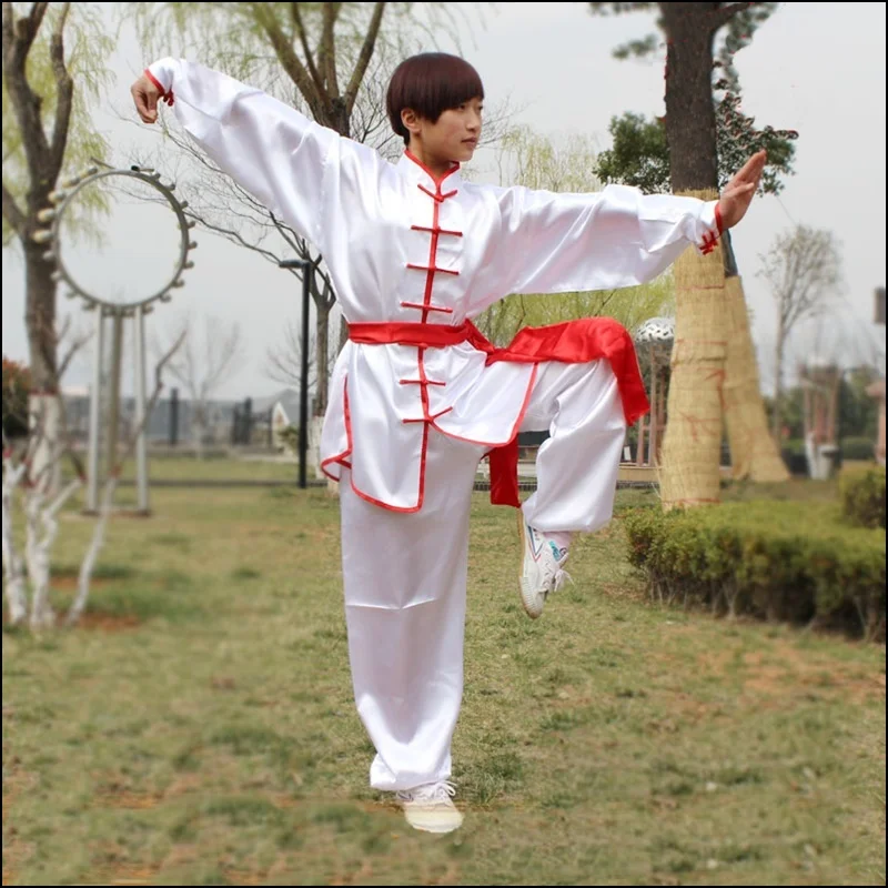 Одежда Кунг-фу Wushu одежда костюм для боевых искусств тренировочная форма shaolin kungfu