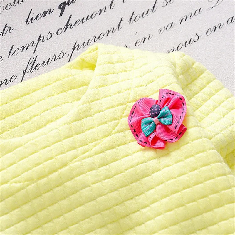 Bibicola/Новинка Весна Комплект детской одежды для девочек топы + Штаны 2 шт. комплект