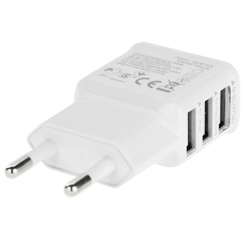 Адаптер зарядного устройства HAWEEL с 3 USB портами для iPad iPhone Galaxy Huawei и других