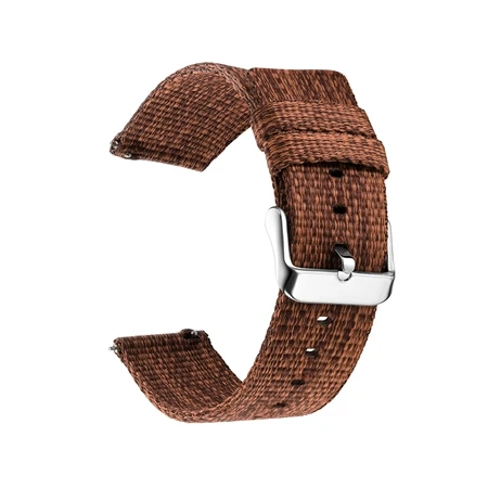 Type 3 brown Спортивный нейлоновый ремешок YUEDAER для Xiaomi Amazfit Bip Correa, аксессуары для умных часов, браслет 20 мм, ремешки для Amazfit Bip Band - Цвет: Type 3 brown