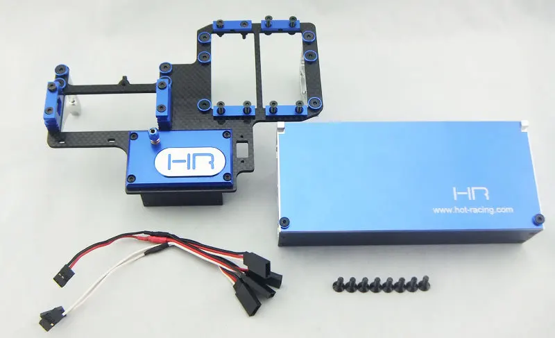 

CNC Alloy Dual Servo Mount for 1/5 Scale Losi 5IVE-T fit SAVOX0236 HRC35765S