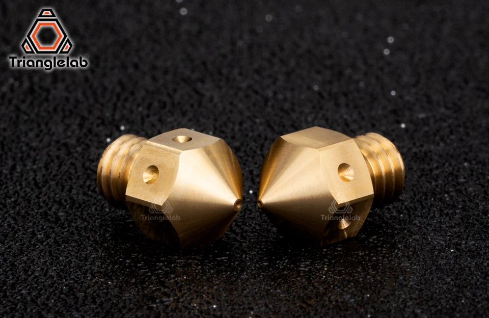 Trianglelab высокое качество латунь MK8 насадка для 3D принтеров hotend 1,75 мм нить j-головка cr10 тепловой блок ender3 hotend m6 резьба