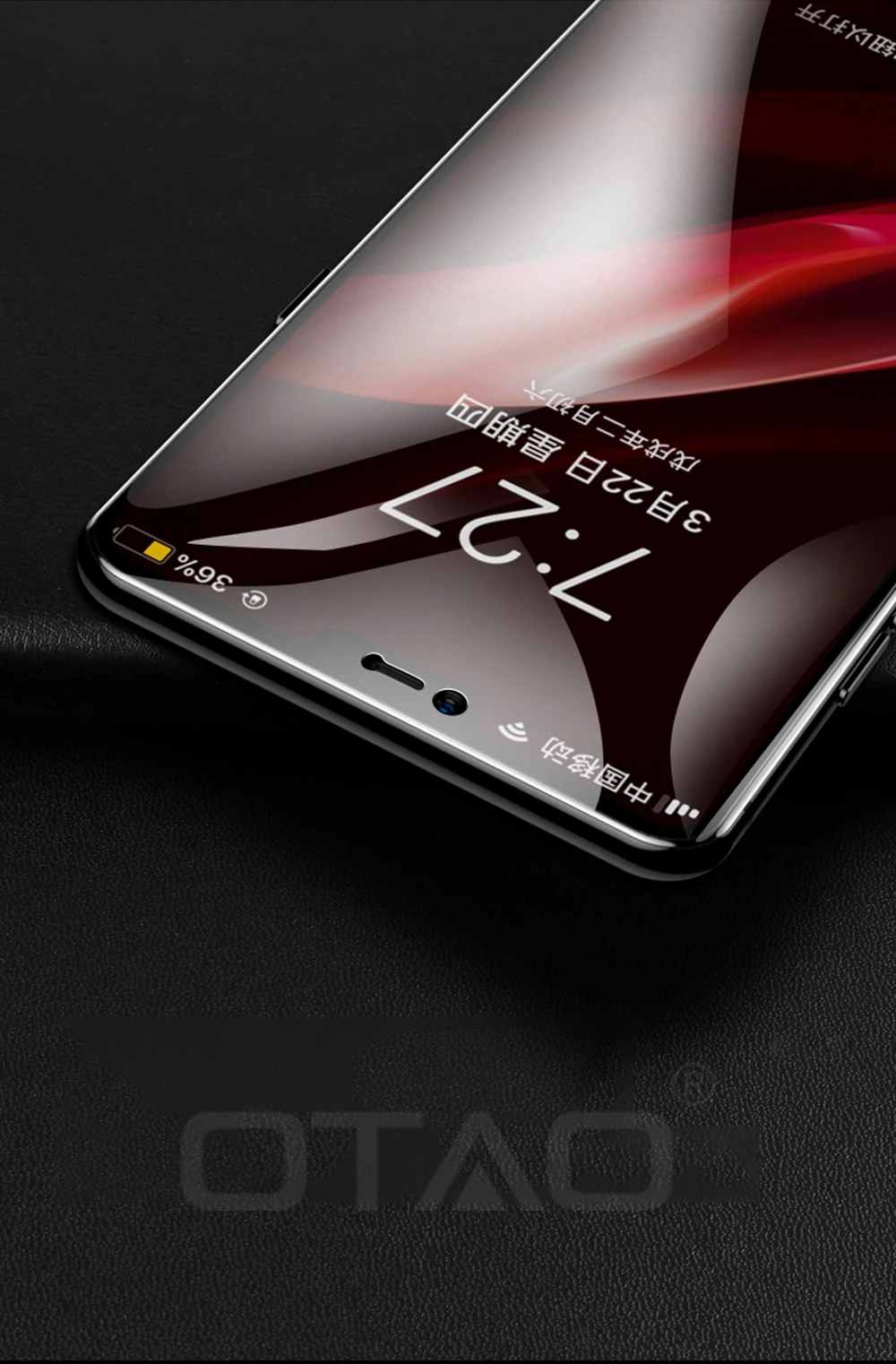 OTAO 9D полное покрытие холодное резное закаленное стекло для huawei P20 Pro Lite шелковая Защита экрана для mate 10 9 Pro для Honor 10 пленка