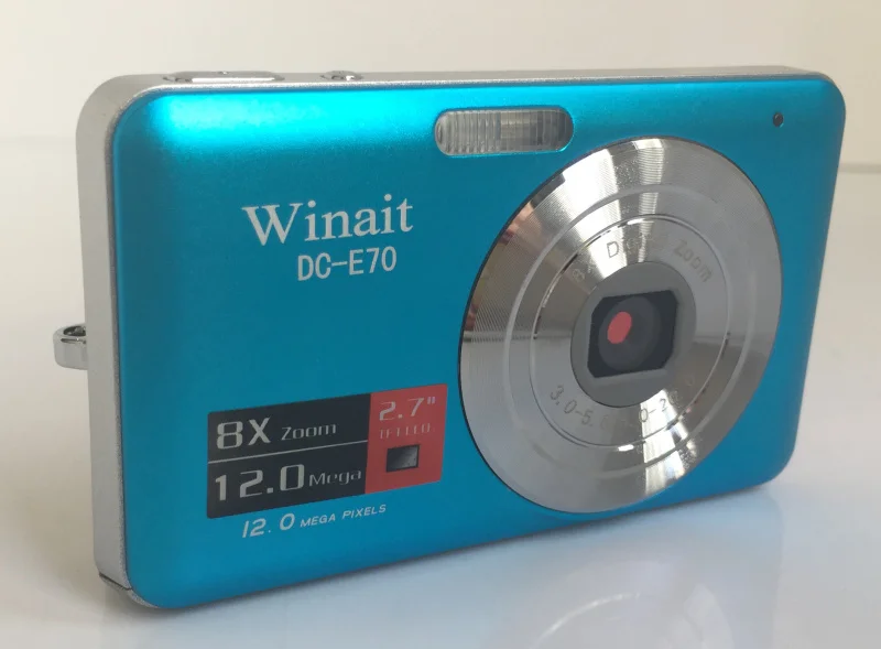 

2017 Newest Cheap Digital Camera With Flash Light DC-E70 12MP 2.7''TFT 8X Digital Zoom Camera Digital Photo Video Camera