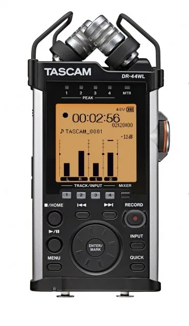 TASCAM DR44WL DR-44WL 4-канальный портативный рекордер Hi-Fi ручка для записи Wi-Fi управление