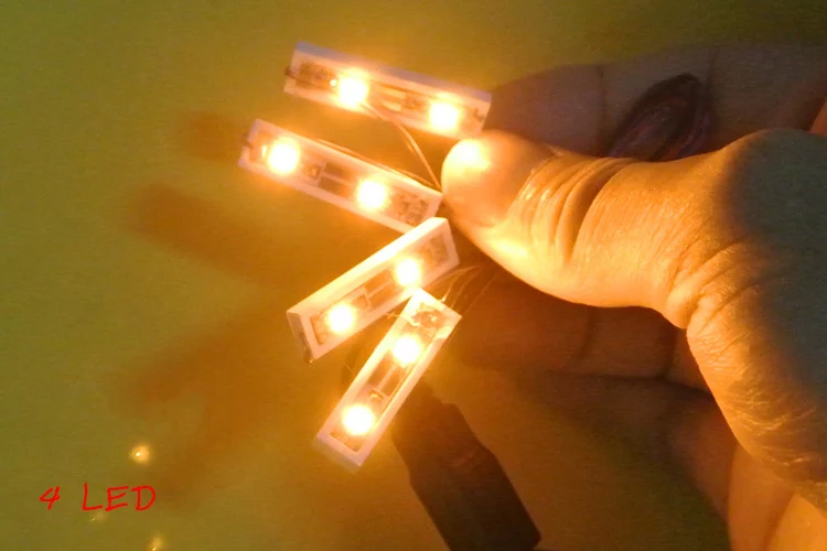 Светодиодный светильник конструктор городская улица одна лампа USB-разъем