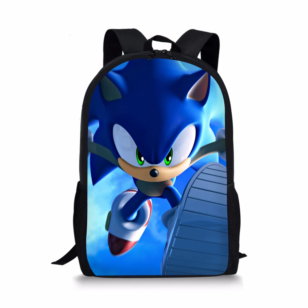 THIKIN с Ёжиком Соником; принт школьный рюкзак для мальчиков и девочек 3 шт./компл. школьные сумки для детей школьный рюкзаков детский школьный рюкзак - Цвет: 5C
