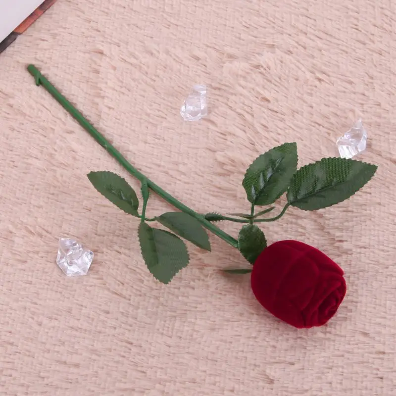 Творческий предложить кольцо шкатулка серьги для хранения ювелирных изделий