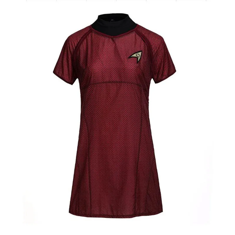 Новинка 2017 крутой женский костюм для косплея звезды трекк женское платье с