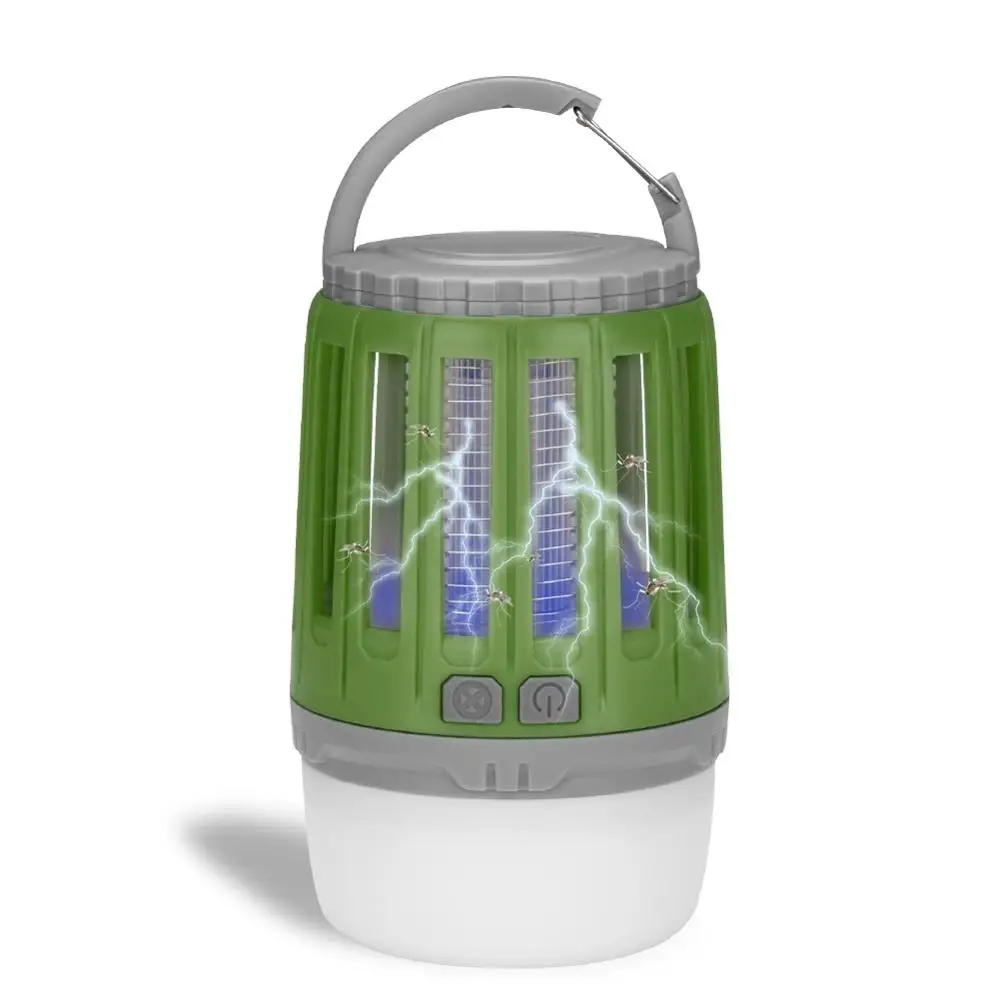 Green 2 в 1 usb зарядная ловушка для летающих насекомых светодиодный ночник лампа Жук устройство для уничтожения насекомых Кемпинговые фонари для уничтожения вредителей отпугиватель открытый - Цвет: Green