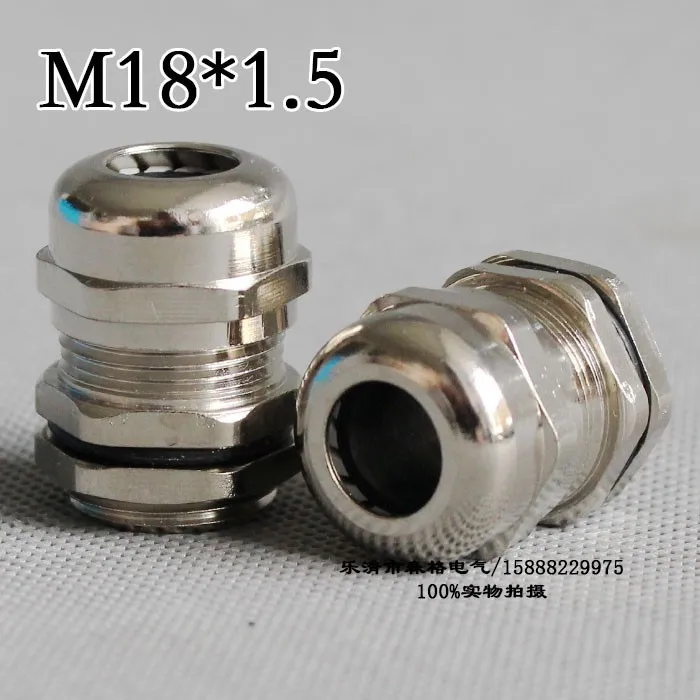 1 шт. кабельная втулка M18 * 5 из нержавеющей стали|cable gland|stainless cable glandstainless steel glands |