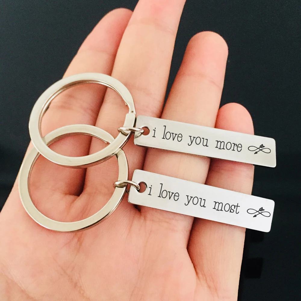 2 шт. подарочные брелки для влюбленных пар свадебный день Юбилейный сувенир