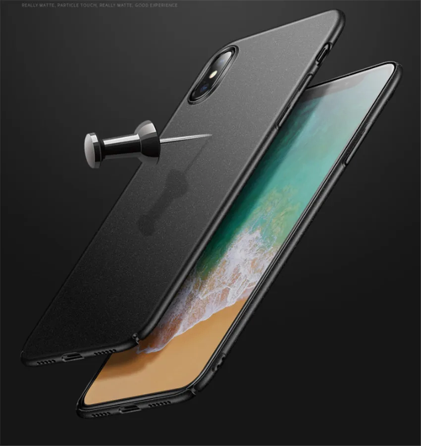 Магнитный чехол Aixuan для iPhone XS MAX, XR, X, 8 Plus, 7, Матовый Жесткий задний адсорбционный чехол s, чехол для iPhone 7, 6, 6S Plus, samsung чехол