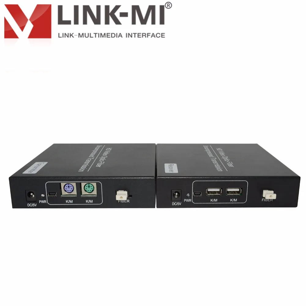 LINK-MI LM-THF107D RS232 аудио DVI через волоконно-оптический расширитель 1 км 1080p сигнал на