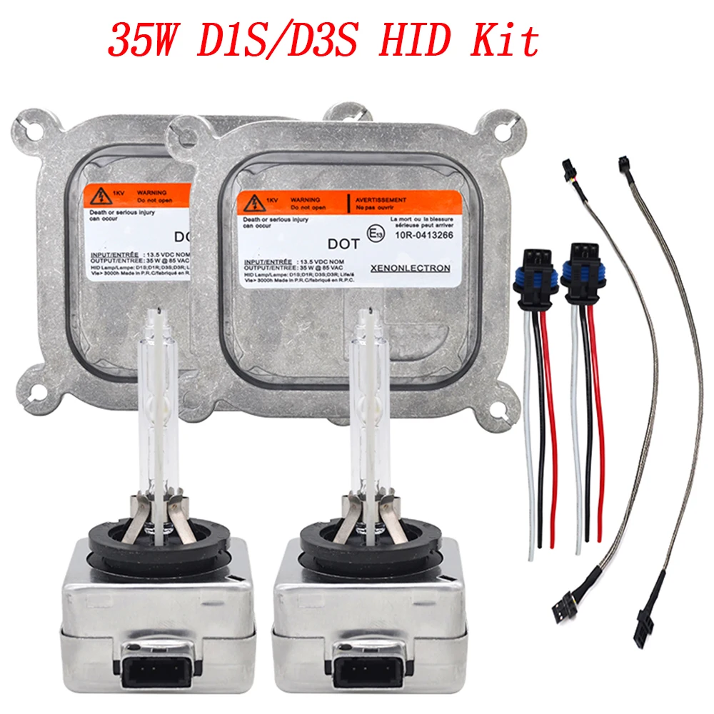 Комплект автомобильных фар SKYJOYCE Xenon D1S D3S HID набор ламп OEM балласт 8A5Z13C170A 35W 6000K 4300K