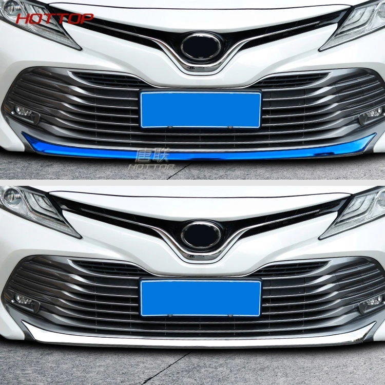 2 шт. бампер из нержавеющей стали для Toyota Camry Sports V6 XSE SE 2018|Хромирование| |