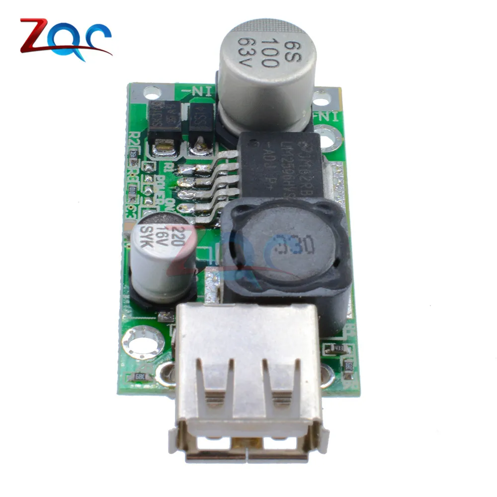LM2596HV 5V DC-DC понижающий преобразователь модуль 9V 12V 24V 36V 48V до 3A зарядного устройства