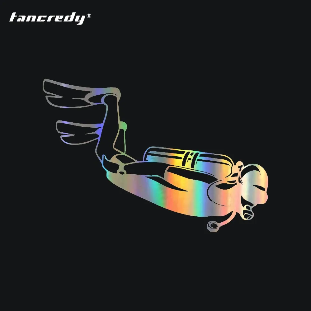 Tancredy 16 8*11 6 см дайвер стикер автомобиля и автомобильная наклейка Доберман
