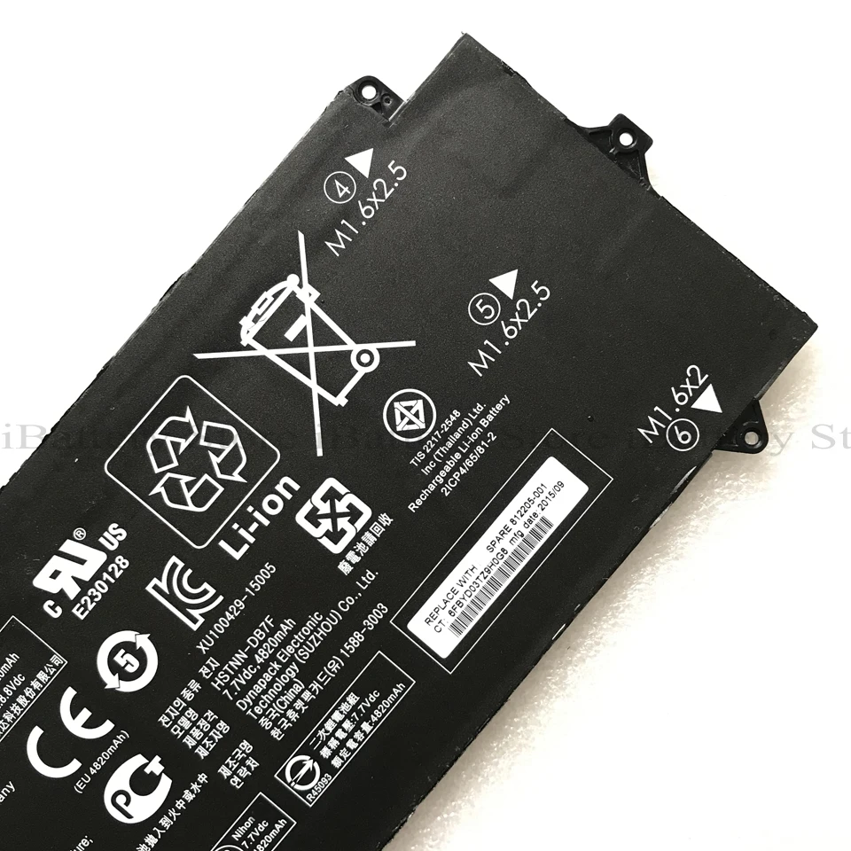 Оригинальный аккумулятор MG04XL для HP Elite X2 1012 G1 N4E58AV N4E64AV V9D46PA HSTNN-DB7F 812060-2B1 812060-2C1 |