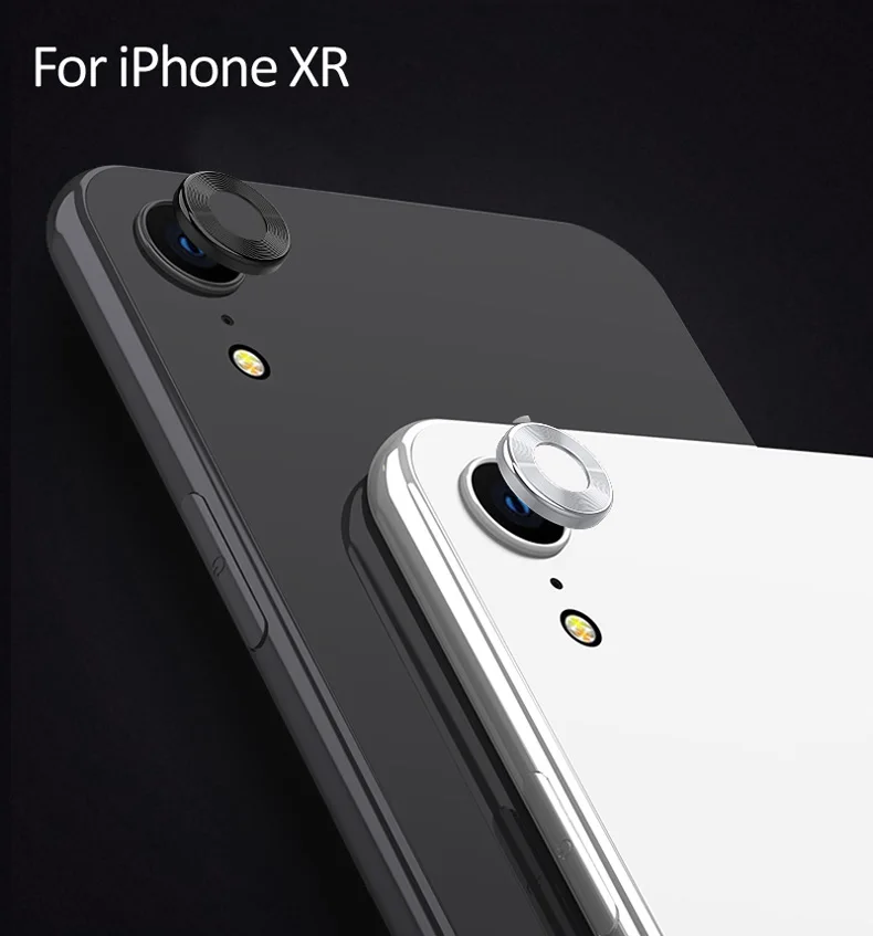 Metal Case on For iPhone X Camera Lens Screen Protector Bumper Cover for iPhone XS MAX XR XSMAX X 11 Pro Max Ring Tempered Glass