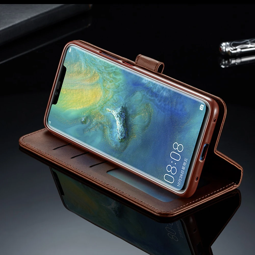 Чехол-бумажник в стиле ретро из искусственной кожи для huawei mate 20 30 10 Pro Lite, флип-чехлы для телефонов P30 P 20 10 Pro Smart Lite Pro Y 9 5, чехол