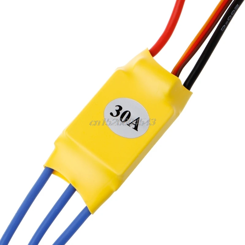 Бесщеточный контроллер скорости HW30A ESC для квадрокоптера EMAX FPV RC R02 Прямая