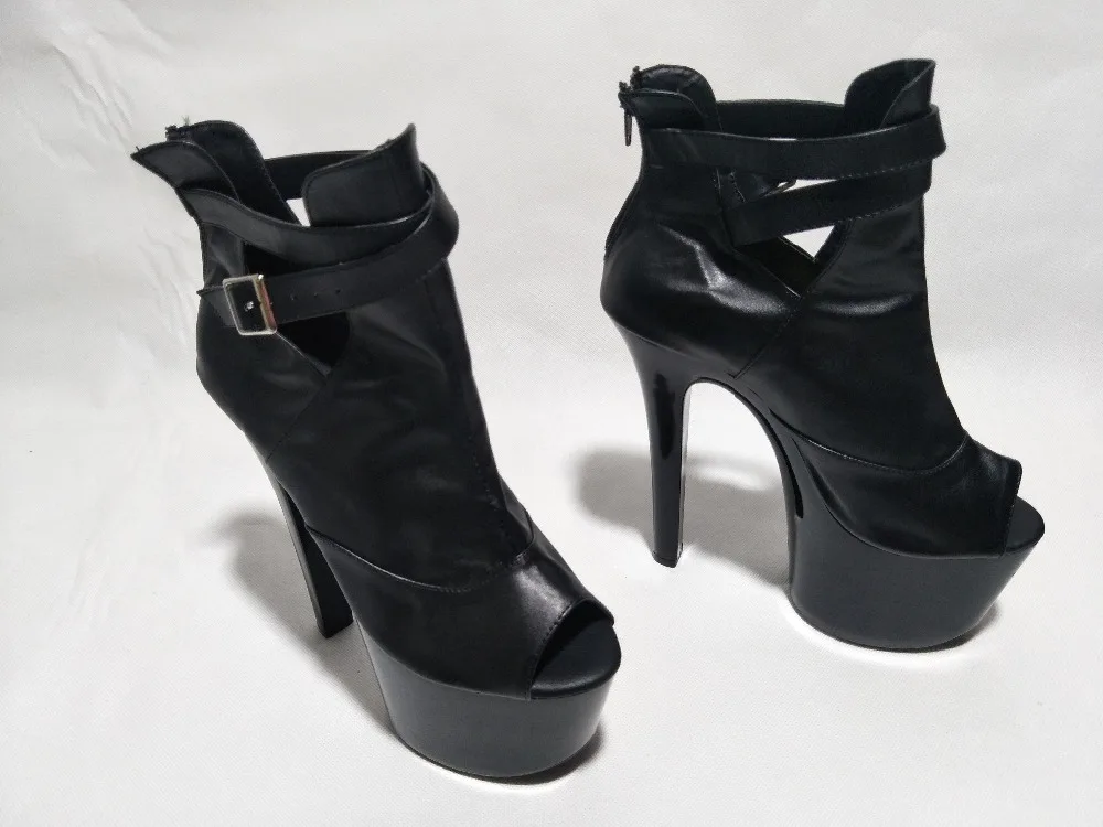 Туфли на очень высоком каблуке 17 см для ночных клубов в европейском и