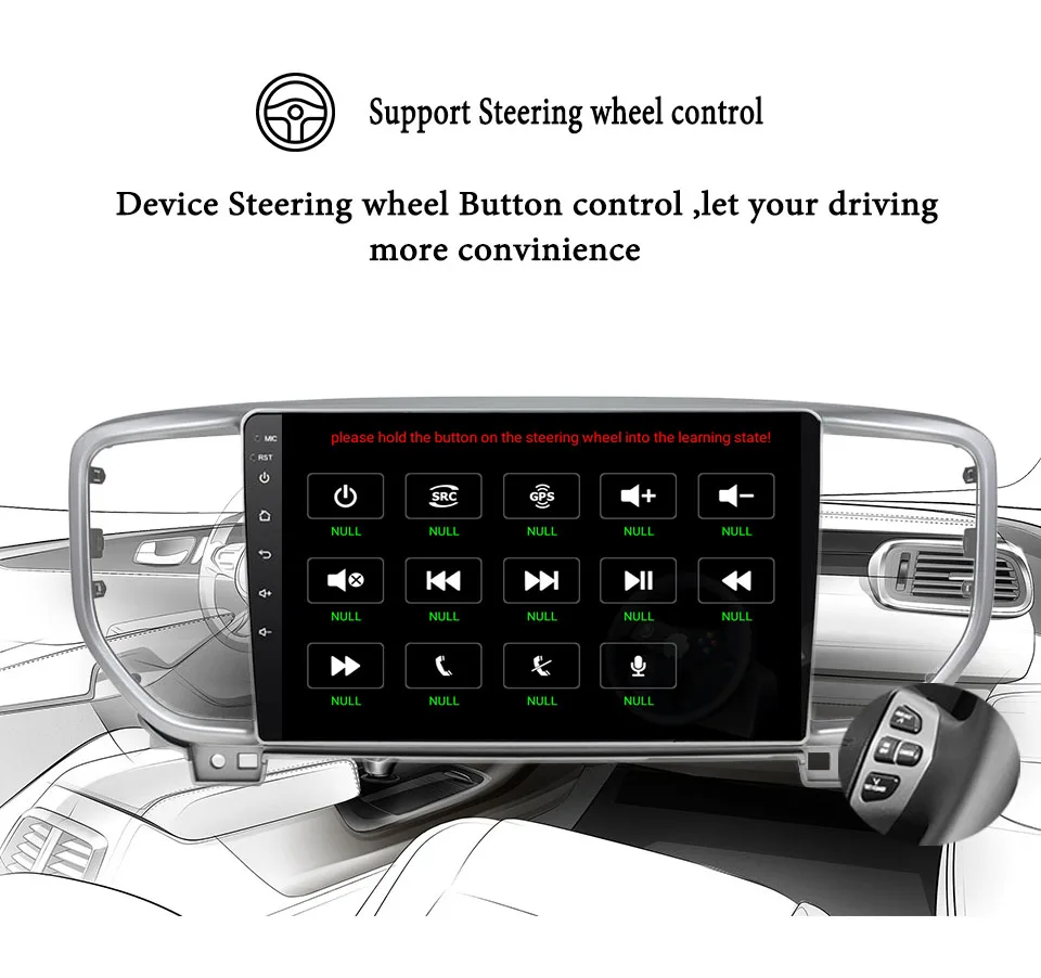 Автомобильный dvd плеер kx5 Android 10 0 для KIA sportage 2018 2019 2020 gps навигация радио видео