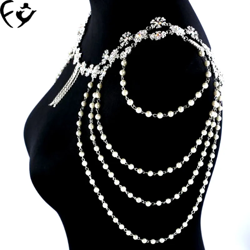 Корейская Свадебная подвеска на плечо для невесты популярные цепочки волос