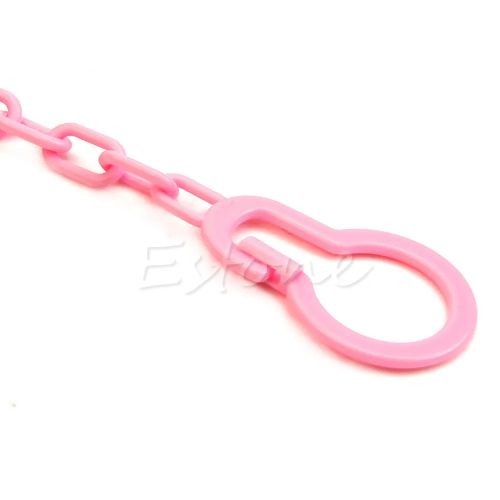 

M89CLot Cute Baby Infant kids Dummy Pacifier Soother Chain Clips Holder Toddler Toy
