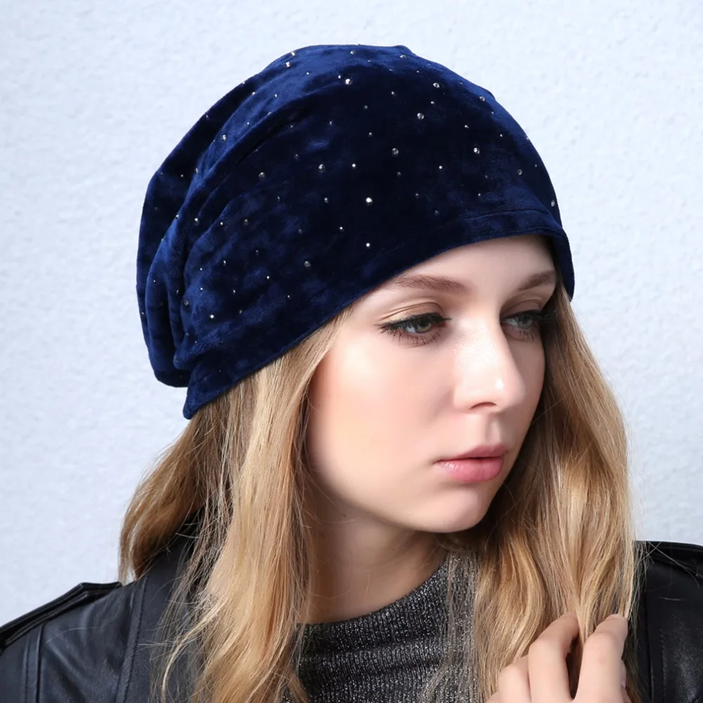 Брендовая женская шапка Geebro повседневная разразразы Женская Блестящая вязаная