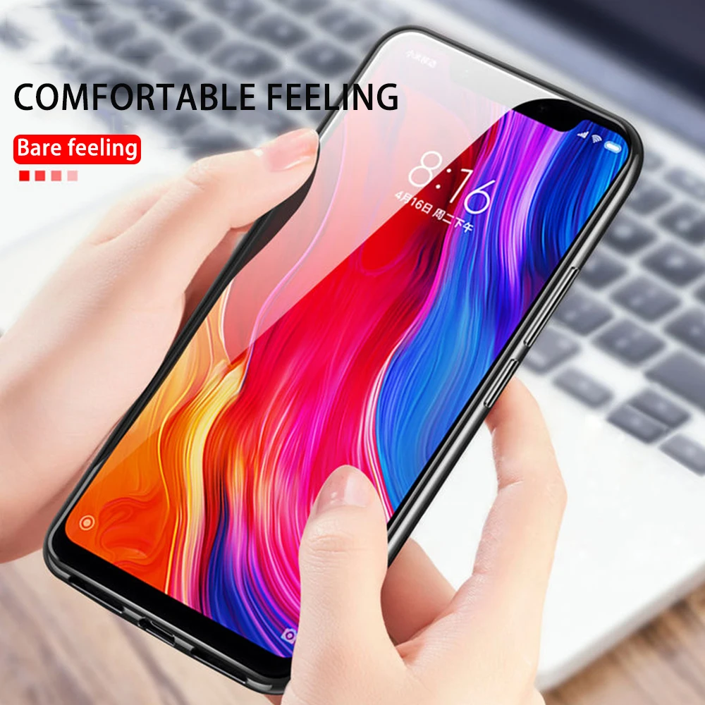 Metal Magnetic Adsorption Phone Cover For Xiaomi 8 Lite 9 SE Pocophone F1 Case Redmi 7 7A Note 5 6 K20 Pro Glass Cases | Мобильные