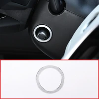for land rover discovery 5 lr5 l462 2017 2018 aluminum alloy steering wheel adjustment ring trim