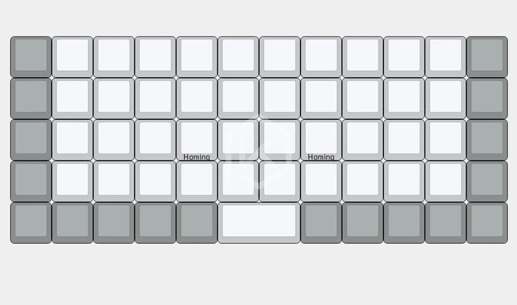 Пустые колпачки XDA preonic Keyset пустые аналогичные DSA для MX механической клавиатуры Ergo