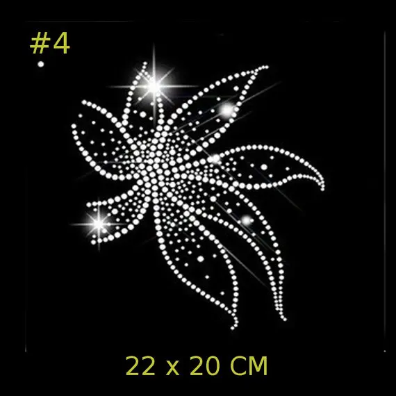 Блестящие нашивки с аппликацией 5 шт./лот крылья ангела бабочки цветы | Дом и сад