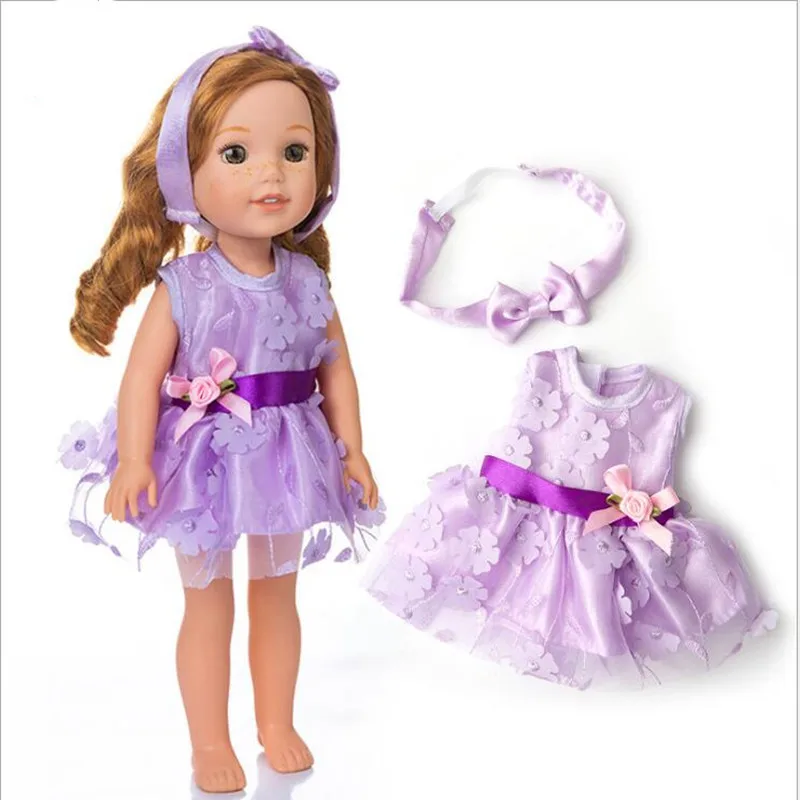 Одежда для куклы Born New Baby 18 дюймов 40-43 см комплект из 2 предметов американские