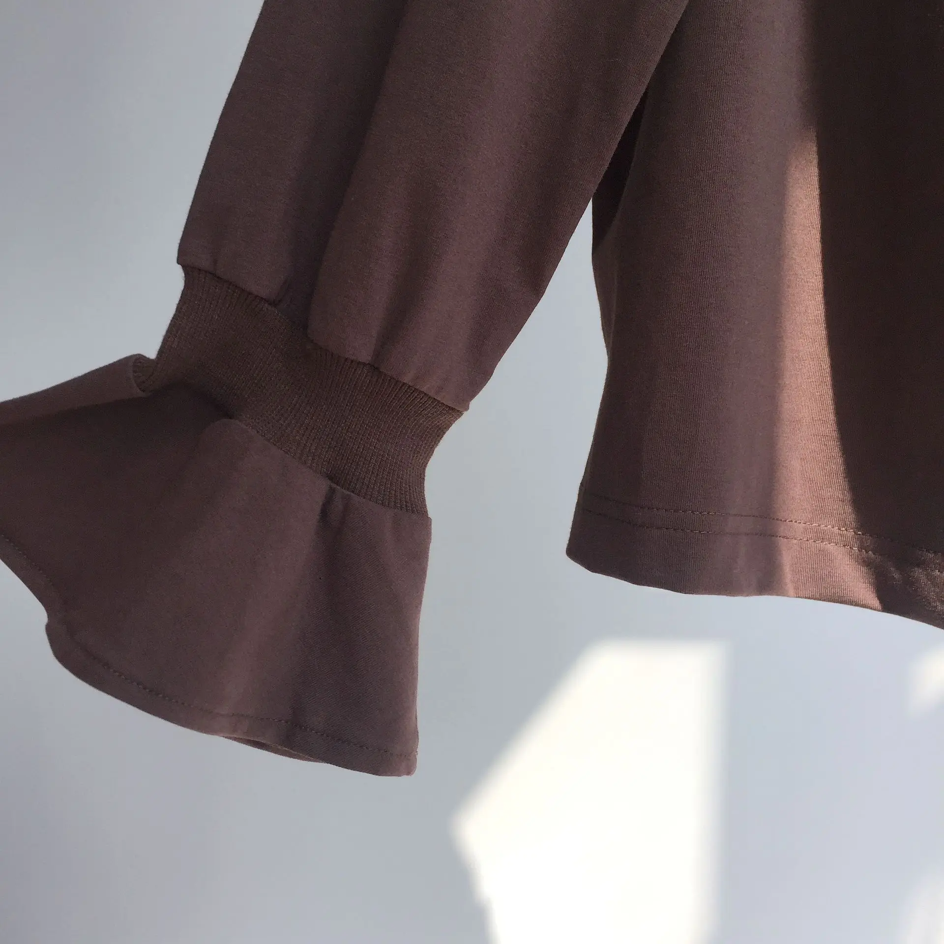 Повседневная одежда Женская 2018 Весенняя модная повседневная футболка Топ