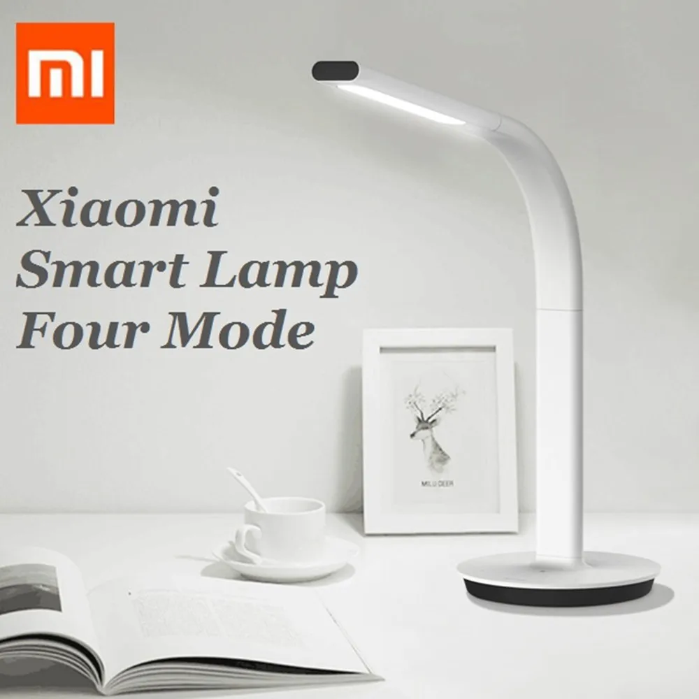 Xiaomi mi умный светодиодный настольный светильник настольная лампа Dim ng для чтения