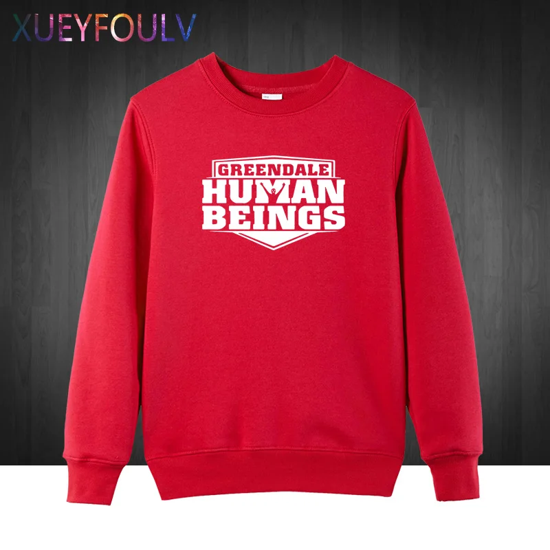 Сообщество Гриндейл знак печатных Для мужчин s толстовки 2018 г. новые модные