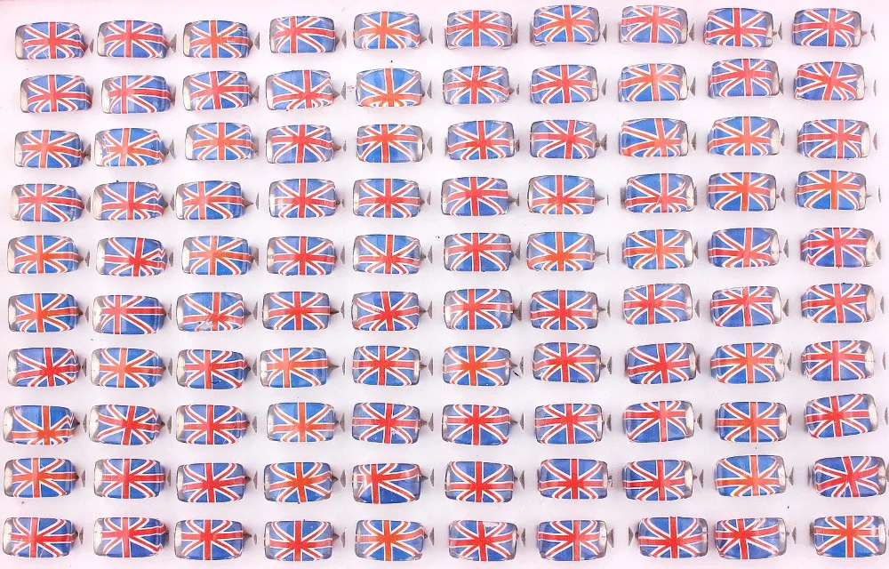 Оптовая продажа 20 шт 2 вида стилей кольца ювелирные изделия смешанные размеры