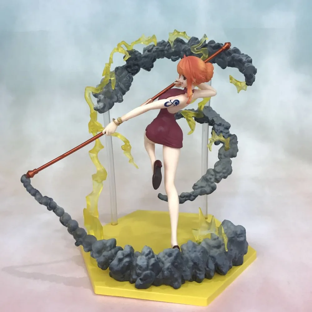 Новая горячая распродажа ZERO EX ONE PIECE соломенная шляпа Пираты Nami Clima-Такт черный шар