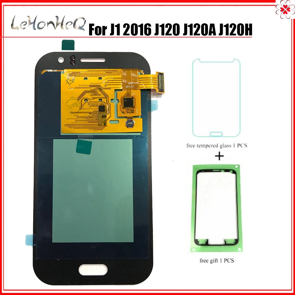 4 5 &quotAMOLED для samsung Galaxy J1 2016 J120 J120A J120H ЖК дисплей кодирующий преобразователь